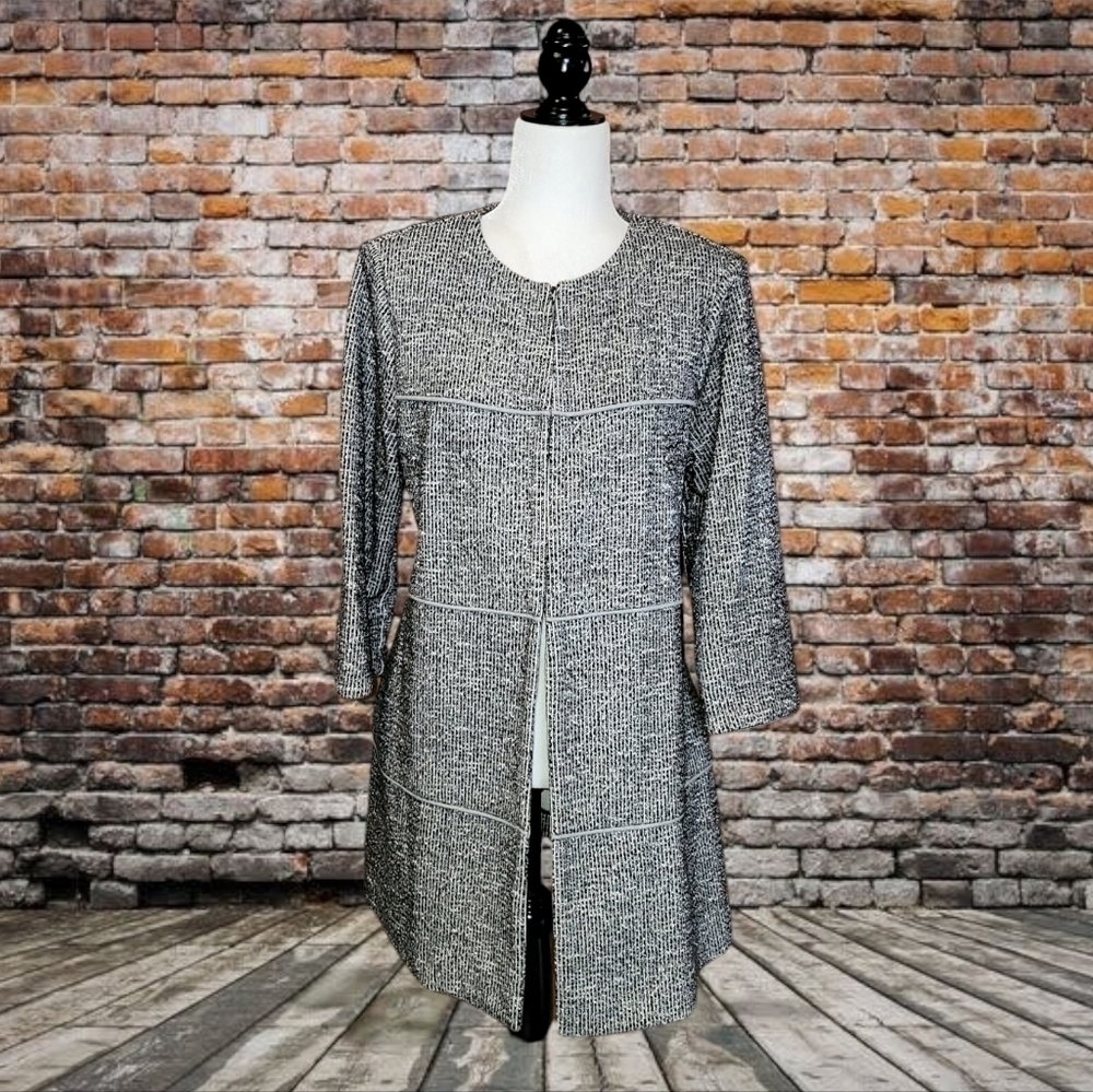 CABI Black & White Cardigan/Jacket